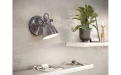 Takspot Med 1 Lampa < Eglo Seras Takspotlight 10cm GU10 LED 3000K 3W Nickel