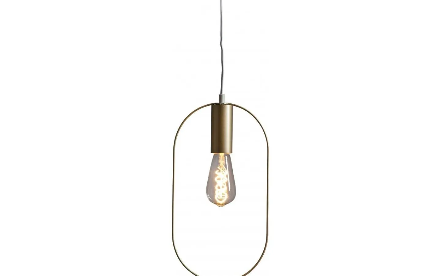 Kök & Matplats|Fönsterlampor-Star Trading Shape Oval Pendel Guld