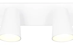 Takspot Med 2 Lampor < Trio Lighting Sharp Spotlight 2-delad GU10 matt vit/guld