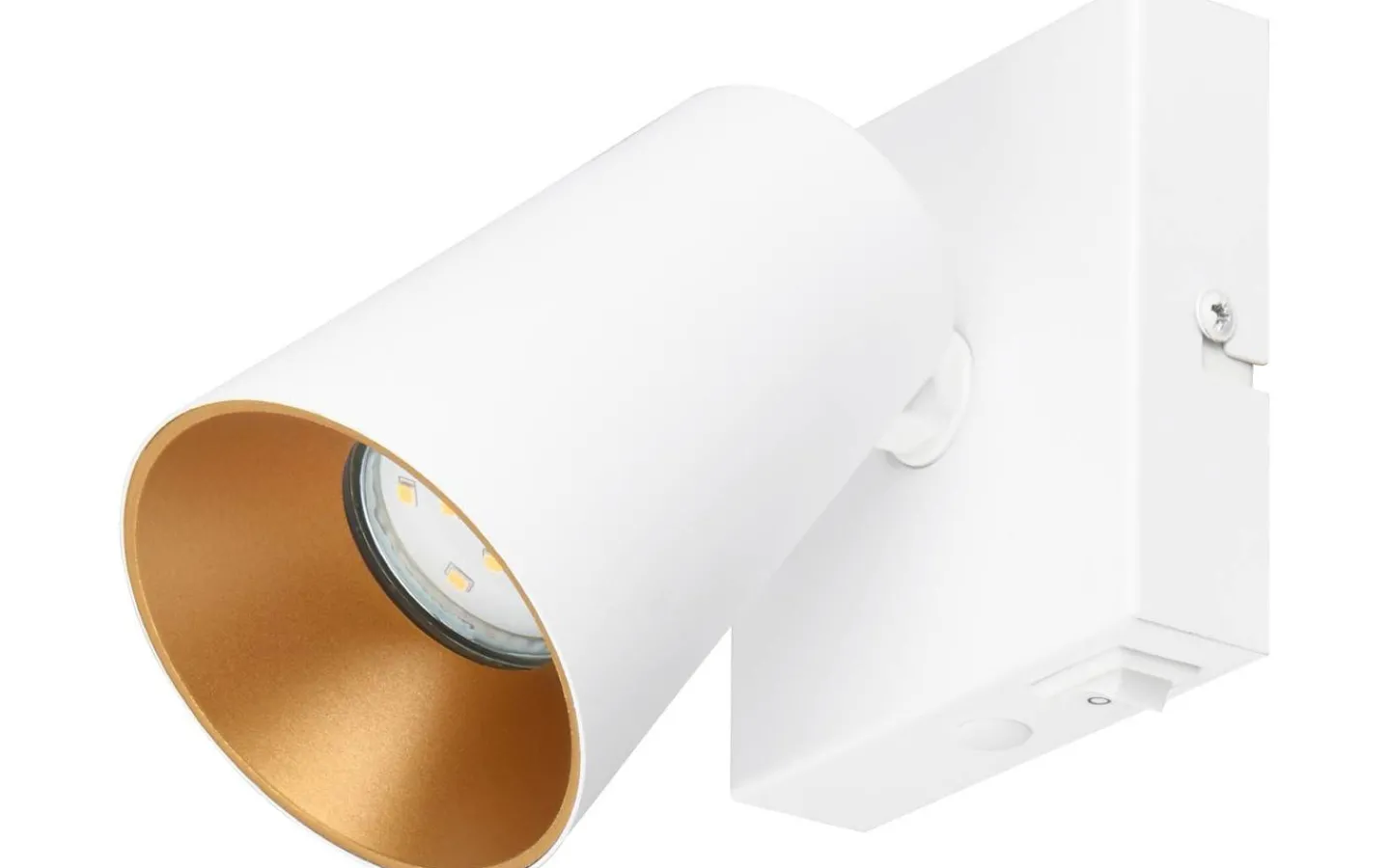 Läslampor < Trio Lighting Sharp Spotlight GU10 matt vit/guld