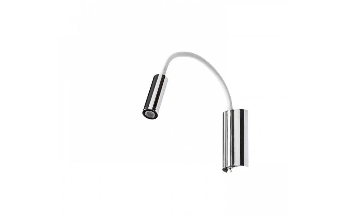 Sovrum|Läslampor < Rendl Show Vägglampa Vit/Krom LED 3W 3000K