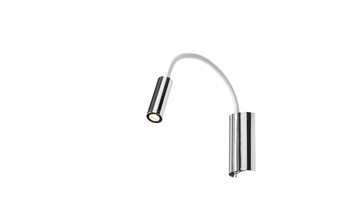 Sovrum|Läslampor < Rendl Show Vägglampa Vit/Krom LED 3W 3000K