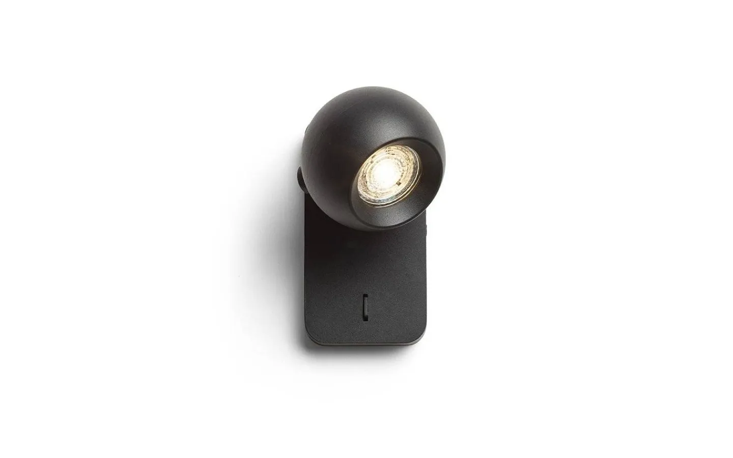 Läslampor < Rendl Siena Vägglampa 15cm Svart
