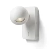 Läslampor-Rendl Siena Vägglampa 15cm Vit
