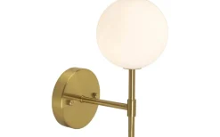 Lampetter < PR Home Sigma Vägglampa 25cm Guld/Opal