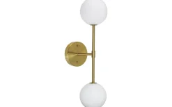 Lampetter < PR Home Sigma Vägglampa 49cm Guld/Opal