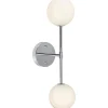 Lampetter < PR Home Sigma Vägglampa 49cm Krom/Opal