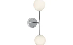 Lampetter < PR Home Sigma Vägglampa 49cm Krom/Opal