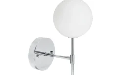 Lampetter < PR Home Sigma Vägglampa 25cm Krom/Opal
