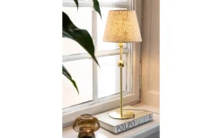 Enfärgade Runda Lampskärmar-Globen Lighting Sigrid Lampskärm Ø19cm Beige