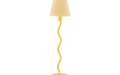 Enfärgade Runda Lampskärmar < Globen Lighting Sigrid Lampskärm Ø16cm Gul