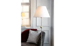 Enfärgade Runda Lampskärmar-Globen Lighting Sigrid Lampskärm Ø40cm Vit