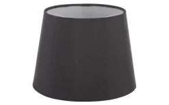 Enfärgade Runda Lampskärmar < Oriva Silke Lampskärm Ø20cm Svart