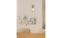 Fönsterlampor < Eglo Silvares Fönsterlampa 11cm Grå
