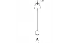Fönsterlampor < Eglo Silvares Fönsterlampa 11cm Grå