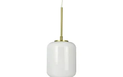 Fönsterlampor-Dyberg Larsen Silvia Fönsterlampa 15cm Opal/Mässing