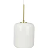 Fönsterlampor < Dyberg Larsen Silvia Fönsterlampa 20cm Opal/Mässing