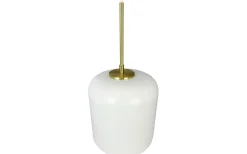 Fönsterlampor < Dyberg Larsen Silvia Fönsterlampa 20cm Opal/Mässing