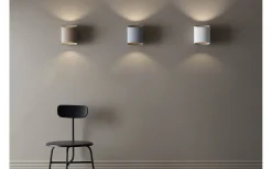 Vardagsrum|Hall & Trappa < Belid Sinne Vägglampa 17cm Beige/Mässing