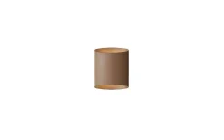 Vardagsrum|Hall & Trappa-Belid Sinne Vägglampa 17cm LED 8W 3000K Beige/Mässing