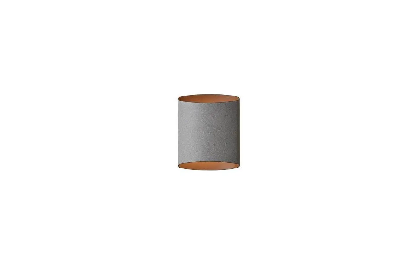 Vardagsrum|Hall & Trappa-Belid Sinne Vägglampa 17cm LED 8W 3000K Grå/Mässing