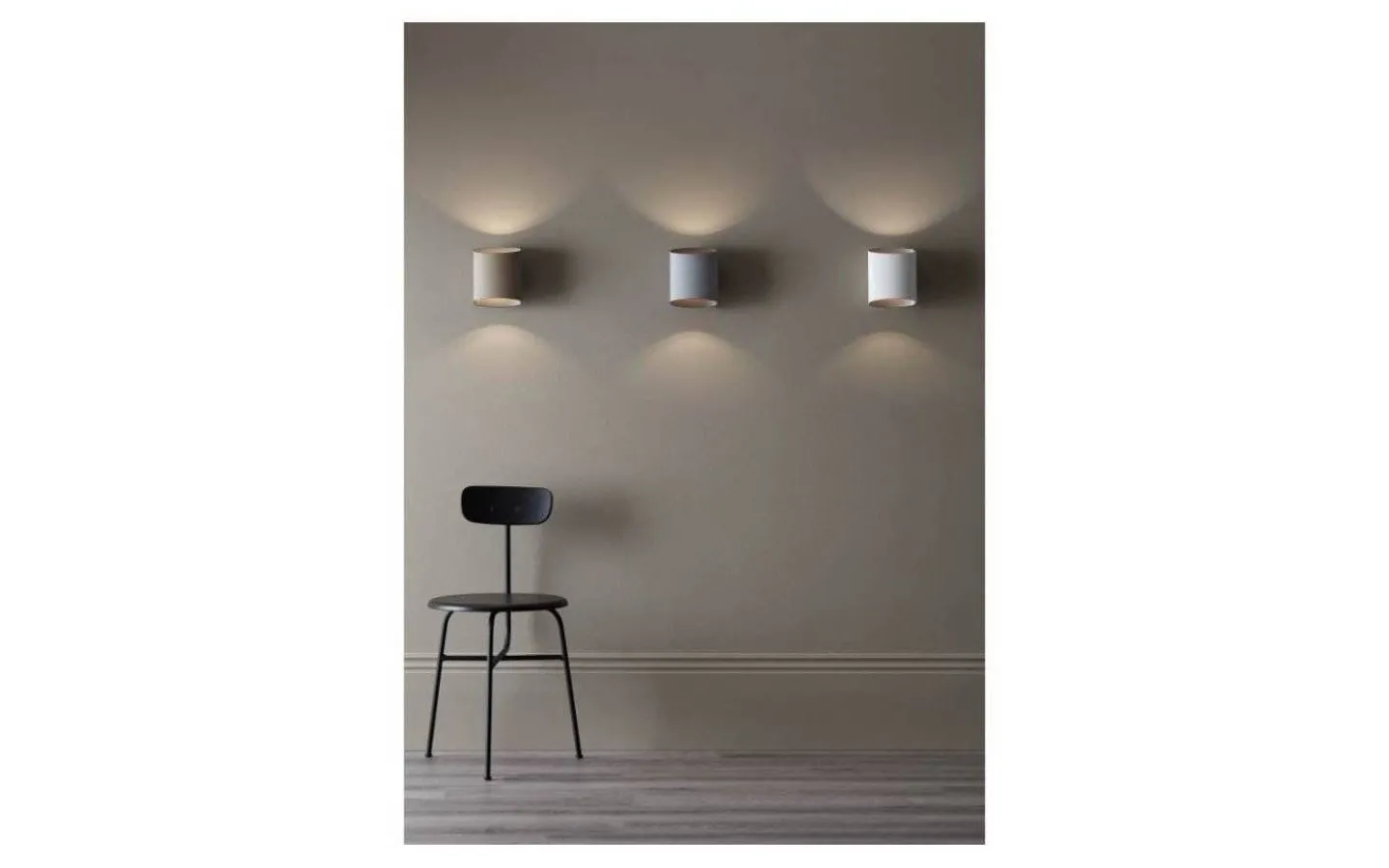 Vardagsrum|Hall & Trappa < Belid Sinne Vägglampa 17cm LED 8W 3000K Vit/Silver