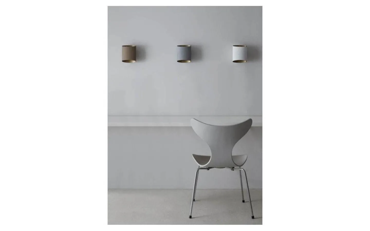 Vardagsrum|Hall & Trappa < Belid Sinne Vägglampa 17cm LED 8W 3000K Vit/Silver
