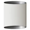 Vardagsrum|Hall & Trappa-Belid Sinne Vägglampa 17cm Vit/Silver