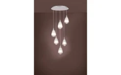 Stora Taklampor Ø50-69 Cm < Eglo Siracusa Taklampa 50cm Nickel