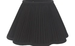 Toppringsskärmar|Plisserade Lampskärmar < PR Home Siv Toppringskärm Ø25cm Svart
