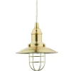 Fönsterlampor < Oriva Skeppar Fönsterlampa 15cm Mässing