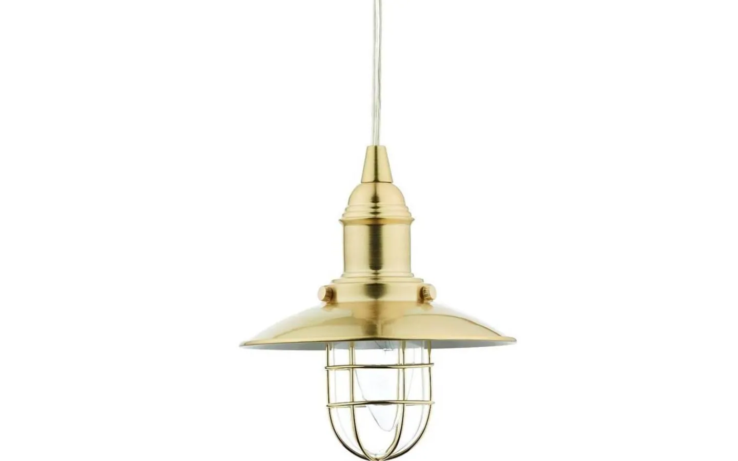 Fönsterlampor < Oriva Skeppar Fönsterlampa 15cm Mässing