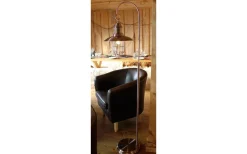 Golvlampor-Oriva Skeppar Golvlampa 160cm Koppar