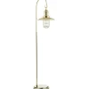 Golvlampor-Oriva Skeppar Golvlampa 160cm Mässing