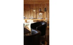 Golvlampor-Oriva Skeppar Golvlampa 160cm Mässing