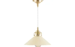 Reservglas Och Reservdelar < Karlskrona Lampfabrik Skomakarskärm 60/250 - Benvitt överfångsglas