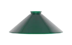Reservglas Och Reservdelar < Karlskrona Lampfabrik Skomakarskärm 60/250 - Grönt överfångsglas