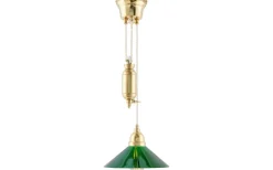 Reservglas Och Reservdelar < Karlskrona Lampfabrik Skomakarskärm 60/250 - Grönt överfångsglas