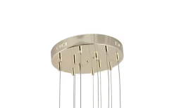 Vardagsrum|Kök & Matplats < Globen Lighting Skyfall Taklampa 30cm 12xG4 Mässing/Amber