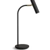 Skrivbordslampor-Belid Slender Bordslampa 54cm Svartstruktur/Mässing
