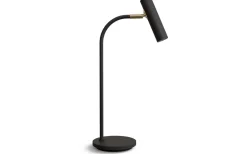 Skrivbordslampor-Belid Slender Bordslampa 54cm Svartstruktur/Mässing