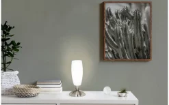 Bordslampor-Eglo Slim Bordslampa 22cm Nickel