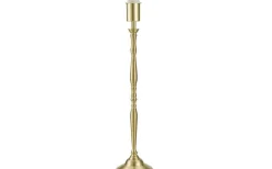 Lampfötter-Oriva Slim Lampfot 47cm Borstad mässing