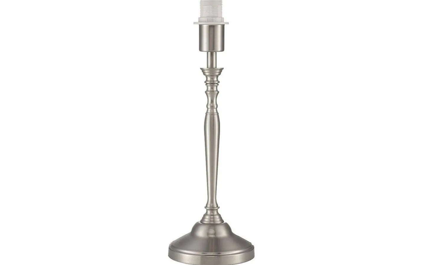 Lampfötter-Oriva Slim Lampfot 32cm Satin nickel
