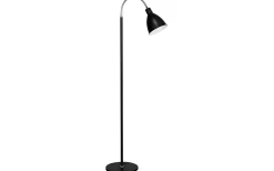 Golvläslampor-ArmaturHantverk Smögen Golvlampa 145cm Svart