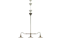 Avlånga Taklampor < Cottex Snooker Taklampa 107cm Antik/Glas