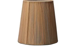 Enfärgade Runda Lampskärmar-Oriva Snöre Lampskärm Ø17cm Sand