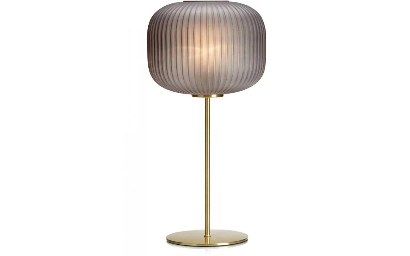 Vardagsrum|Sovrum < Markslojd Sober Bordslampa 50cm Rök/Mässing