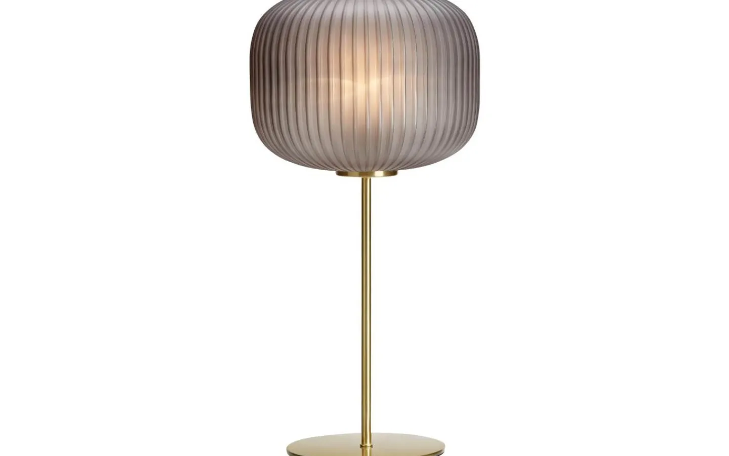 Vardagsrum|Sovrum < Markslojd Sober Bordslampa 50cm Rök/Mässing