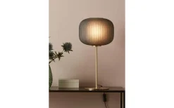 Vardagsrum|Sovrum < Markslojd Sober Bordslampa 50cm Rök/Mässing